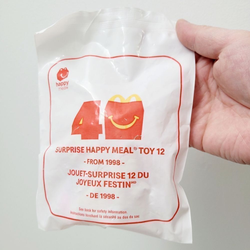 2/$20 1998 McDonald's Suprise Toy #12 Sealed in Bag